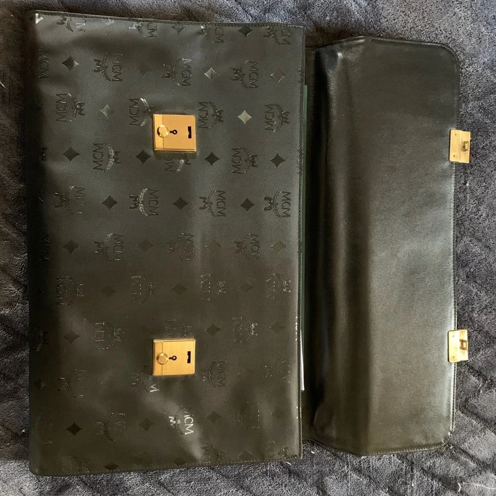 MCM briefcase/ Attaché case